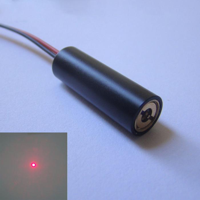 24V 1mW 650nm Rojo Dot laser module positioning laser transmitting tube industry